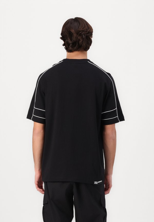 RELAXED PIPING TEE - Print T-shirt2