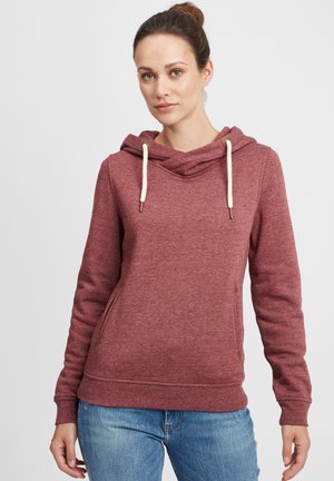 OXVICKY- Hoodie - Luvtröja - wine r mel