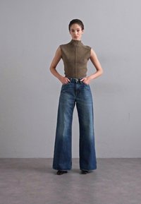 Bally CODE FLAP CROSSBODY - Borsa a tracolla - black/oro