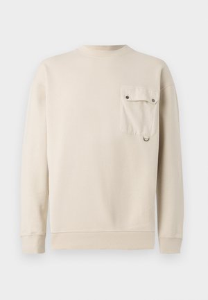 Barbour LEAZES CREW NECK  - Sweatshirt - ecru