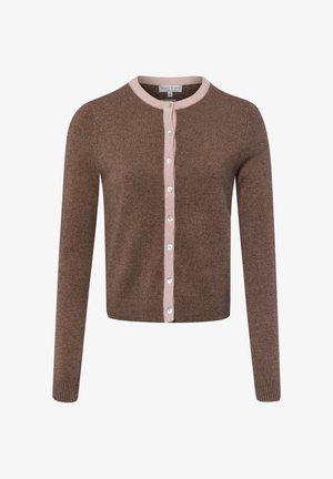 Marie Lund, MARIE LUND STRICKJACKE - Vest - mocca -