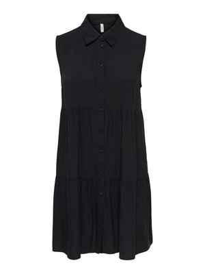 ONLY, HEMDBLUSENKLEID ONLTHEA KURZES KLEID - Robe chemise - black