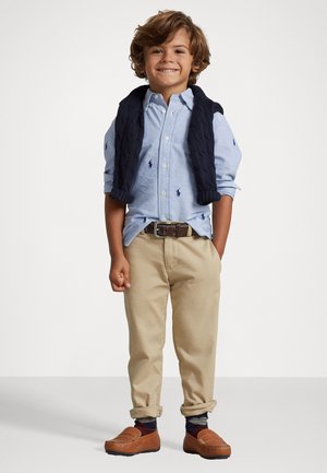 POLO PONY COTTON OXFORD SHIRT - Košeľa - blue