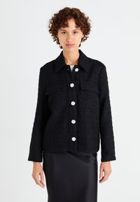 ONLY ONLSABRINA BOUCLE SHACKET - Jachetă de vară - black