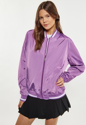 COLLEGE - Bomber Jacket - lila