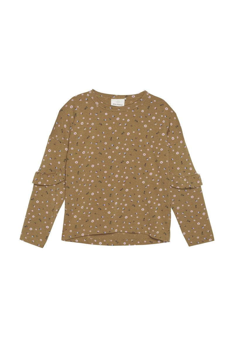 EN FANT LS AOP - Långärmad tröja - dijon