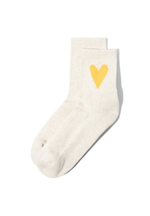 10DAYS 10DAYS ACCESSORIES SOCKS HEART - Socken - soft white melee