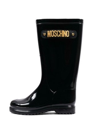 MOSCHINO, STIVALI PIOGGIA - Bottes en caoutchouc - black