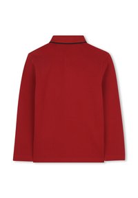 BOSS Kidswear JUNIOR LONG SLEEVE POLO - Top s dlouhým rukávem - dark red