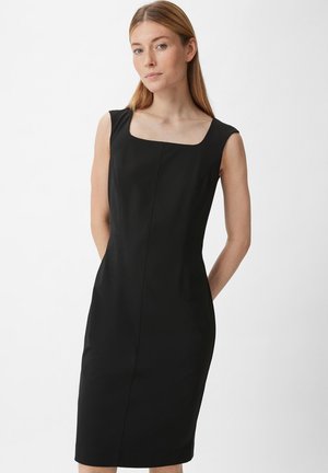 MÉLANGÉE - Shift dress - schwarz