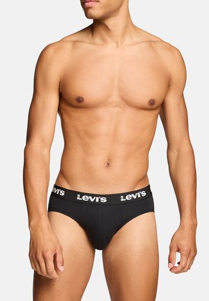 Levi's®, LEVI’S HERREN RETROBRIEFS REPEAT LOGO SLIP UNTERWÄSCHE 4-ER PACK - Briefs - navy