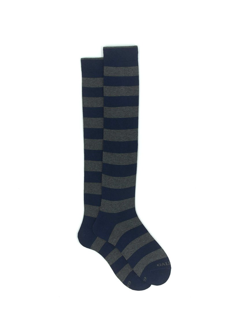Gallo RIGHE BICOLORE - Calzettoni - royal pirite