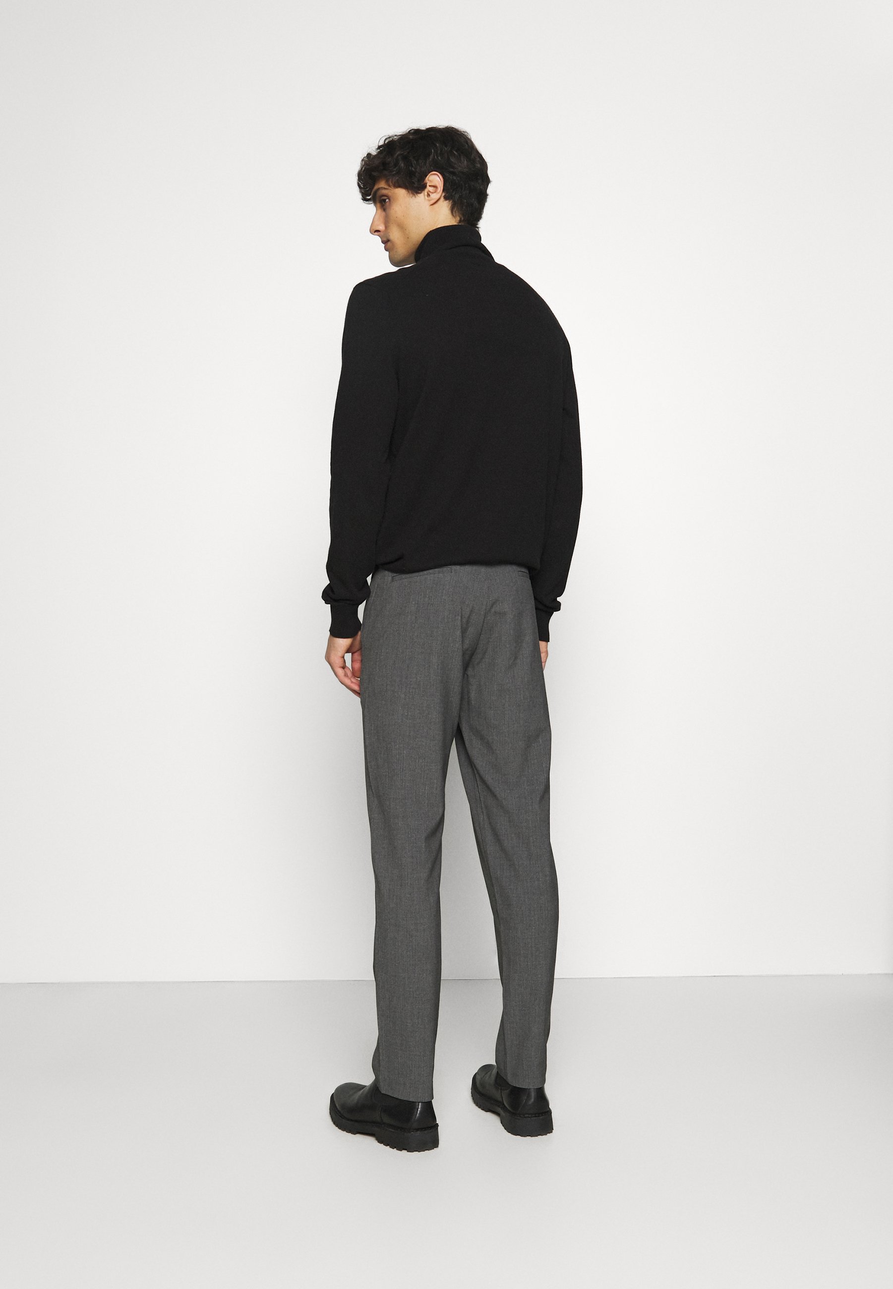 mix & co black stretch pants