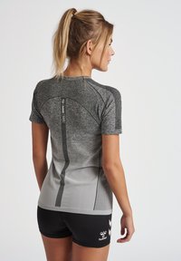 Hummel T-shirts print - black melange