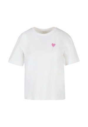 Mister Tee, TAKE ME AWAY - Trükipildiga T-särk - white
