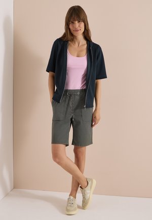 Cecil, HOODYJACKET WITH SIDE DRAWSTRING - Sweatjakke - palm breeze green