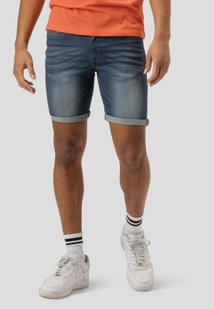 Denim shorts - grey blue used