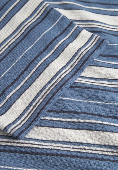 WOOD WOOD WWEASTON 25218 - T-shirt imprimé - bluefin stripe