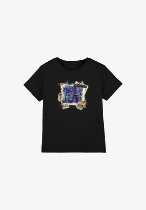 Cotton Soul, HARRY POTTER KNOCKTURN ALLEY WANTEDBELLATRIX LESTRANGE UNISEX - Print T-shirt - black
