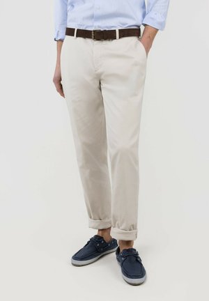 El Ganso, PANTALÓN ESTRUCTURA LAVADA - Pantalones chinos - piedra