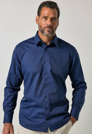 JP1880, SHIRT, BUSINESS, LONG SLEEVE, COMFORT FIT, NON-IRON, ALL-OVER - Hemd - navy blue