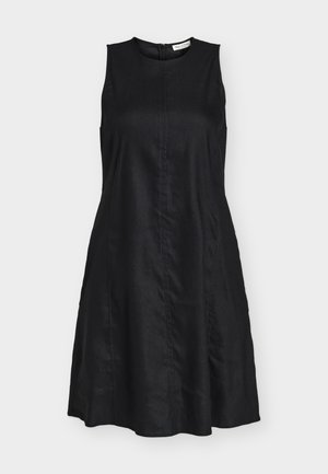 Marc O'Polo DRESS, SHORT LENGTH, CLEAN LOOK, TOPSTITCHING DETAILS, PARTITION SEAMS - Φόρεμα ημέρας - black