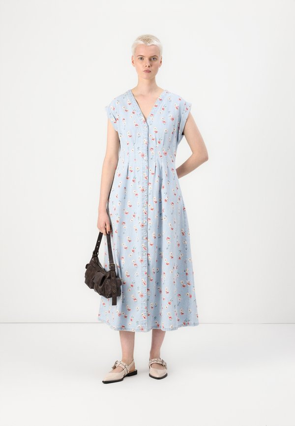 PLEATED WAIST MAXI DRESS - Maxi dress2