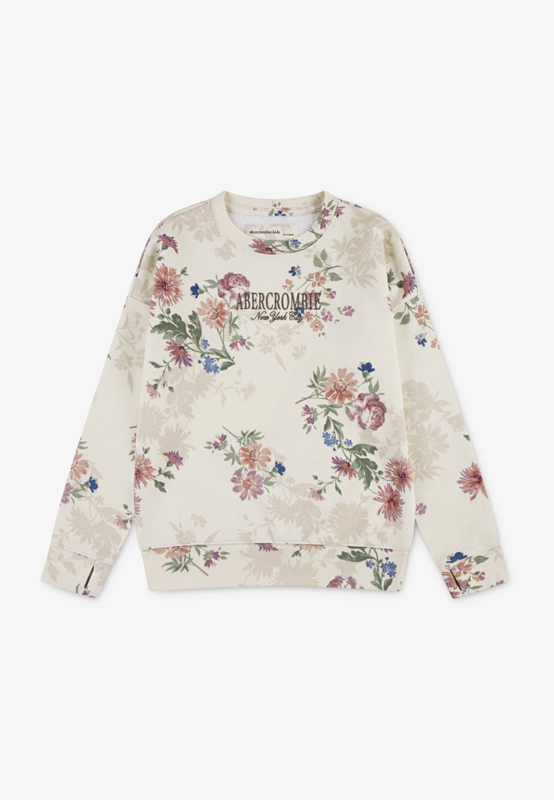 Abercrombie & Fitch CREW - Sweatshirt - buttercream