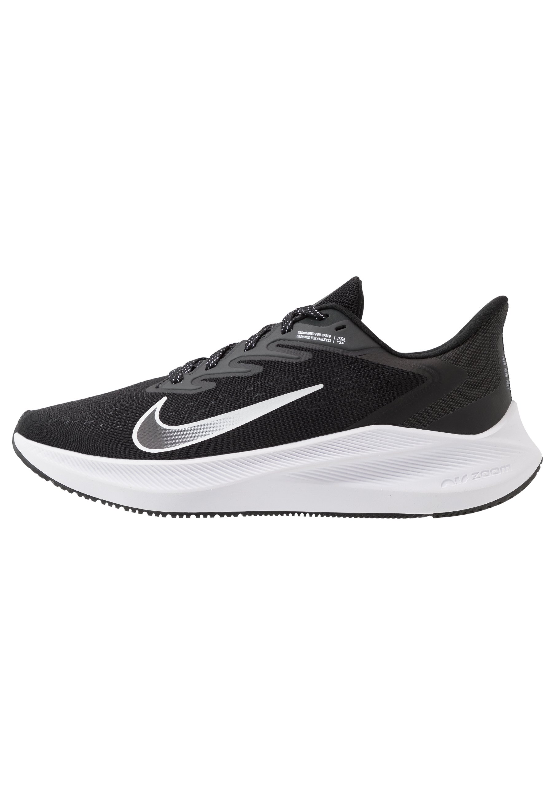 Nike Performance ZOOM WINFLO - Zapatillas de running neutras -  black/white/anthracite/negro - Zalando.es