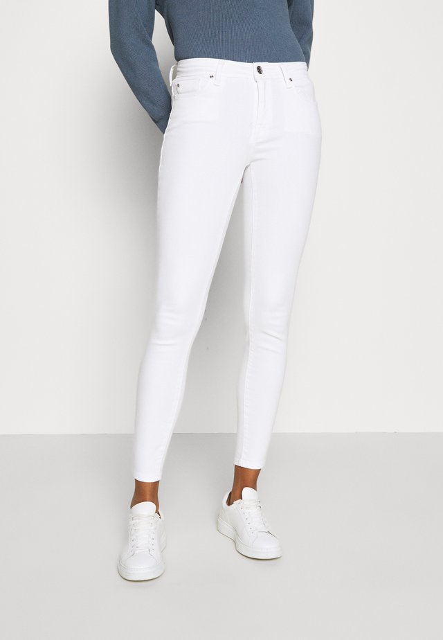ONLSHAPE LIFE STAY - Jeans Skinny Fit - white