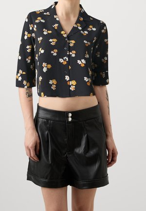 Košilová halenka  - black