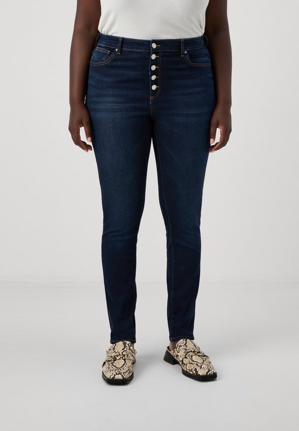 CARHUSH MID BUTTON BOX - Slim fit jeans