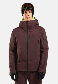 ODLO X-ALP - Waterproof jacket - fudge