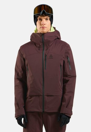 ODLO X-ALP - Regenjacke / wasserabweisende Jacke - fudge