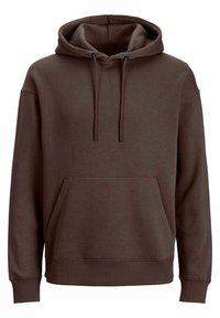 Jack & Jones - JJESTAR BASIC HOOD - Huppari - seal brown Pienoiskuva 1