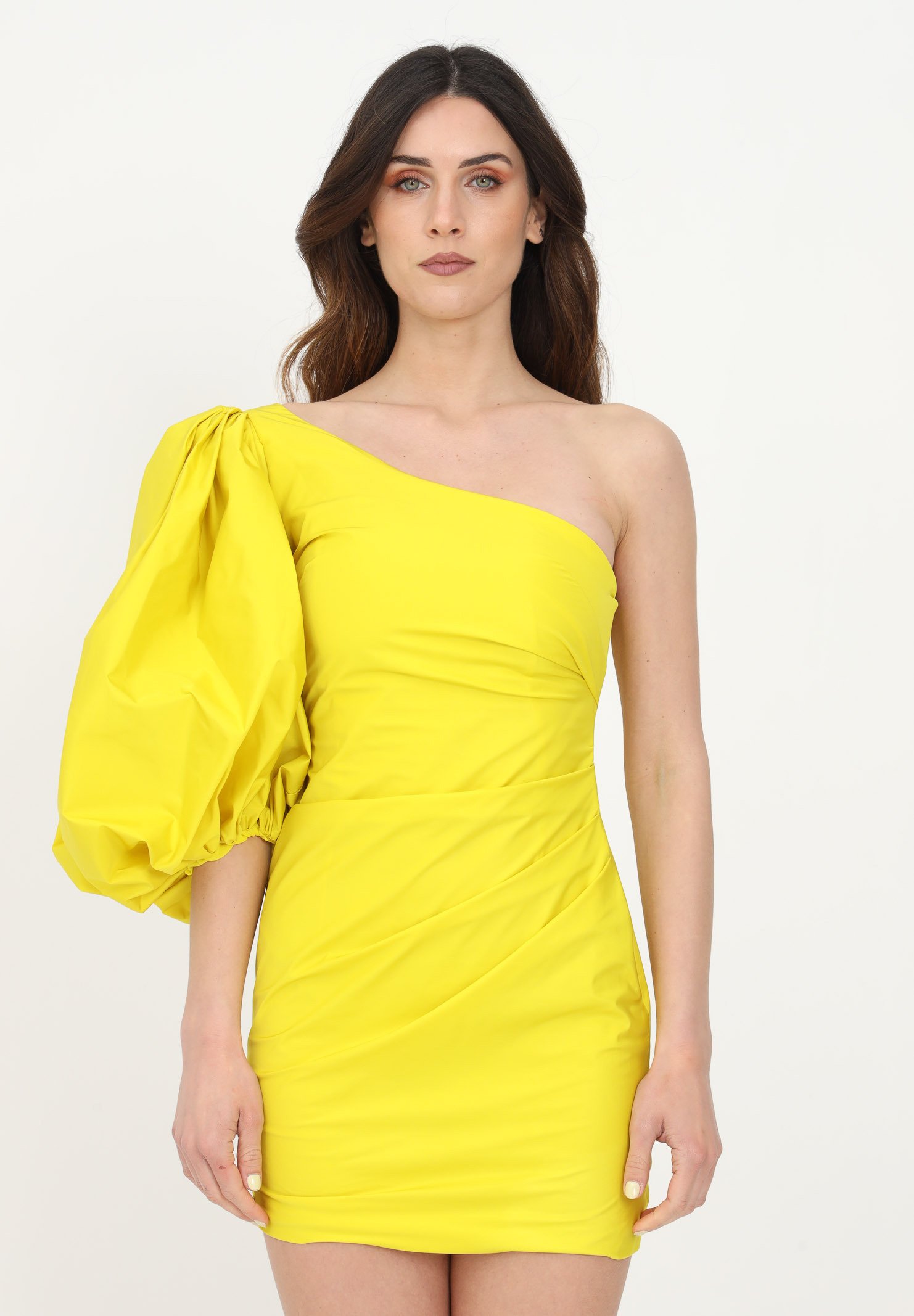 Pinko Vestito elegante - yellow/giallo - Zalando.it