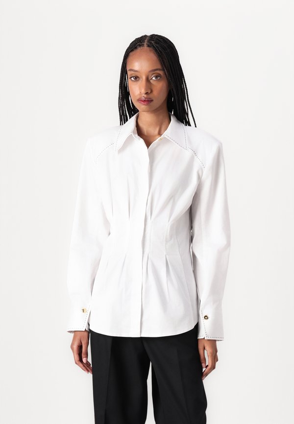 Button-down blouse - bianco