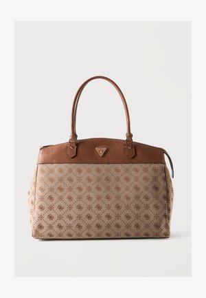 Guess, MELINDA LOGO DELUXE - Cabas - beige