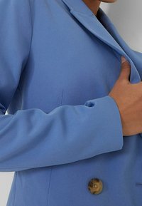 Stradivarius Cappotto corto - light blue