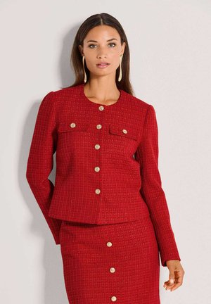 COUTURIGER MIT KNÖPFEN - Blazer - red