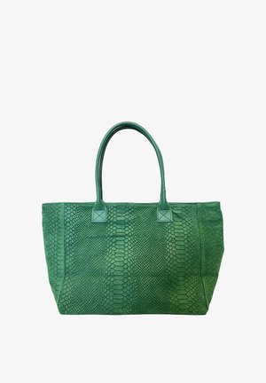 CHICCA BORSE, Borsa a mano - pitonato verde mela