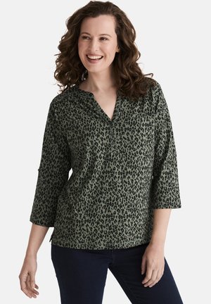 MARIE PRINT 3/4-ARM - Langarmshirt - green leo aop