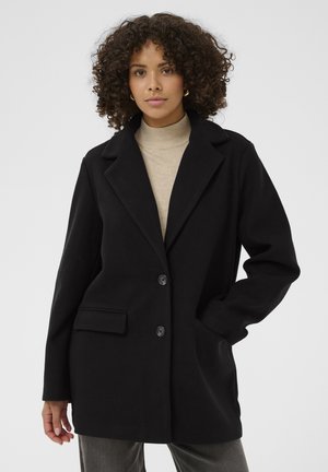 SATURN  - Abrigo corto - black deep