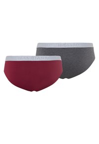 Hanro ESSENTIALS PACK 2 - Slip - ruby coal melange