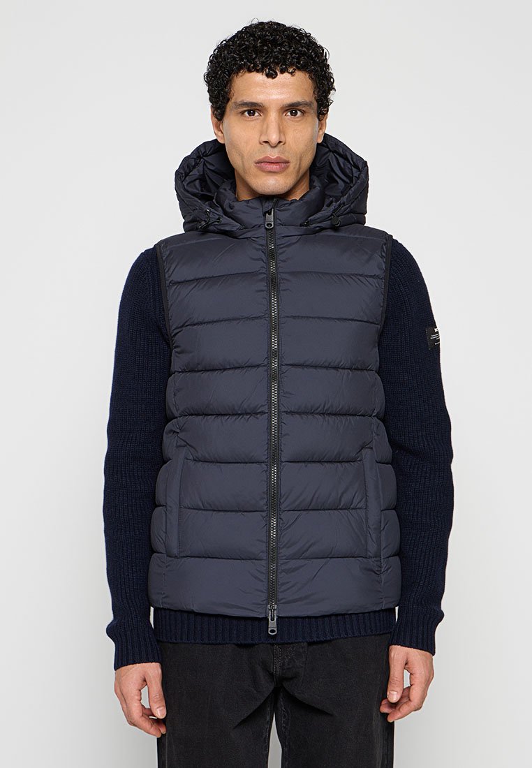 Ecoalf Bodywarmer donkerblauw