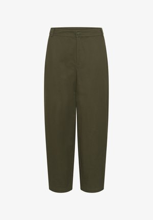My Essential Wardrobe, MWGISVA KENDEL BARREL PANT - Bukser - olive night