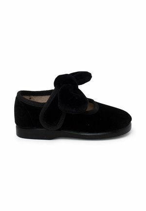 LAZO CIERRE - Ankle strap ballet pumps - black