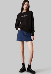Calvin Klein Jeans INSTITUTIONAL GRAPHIC - Melegítőfelső - black