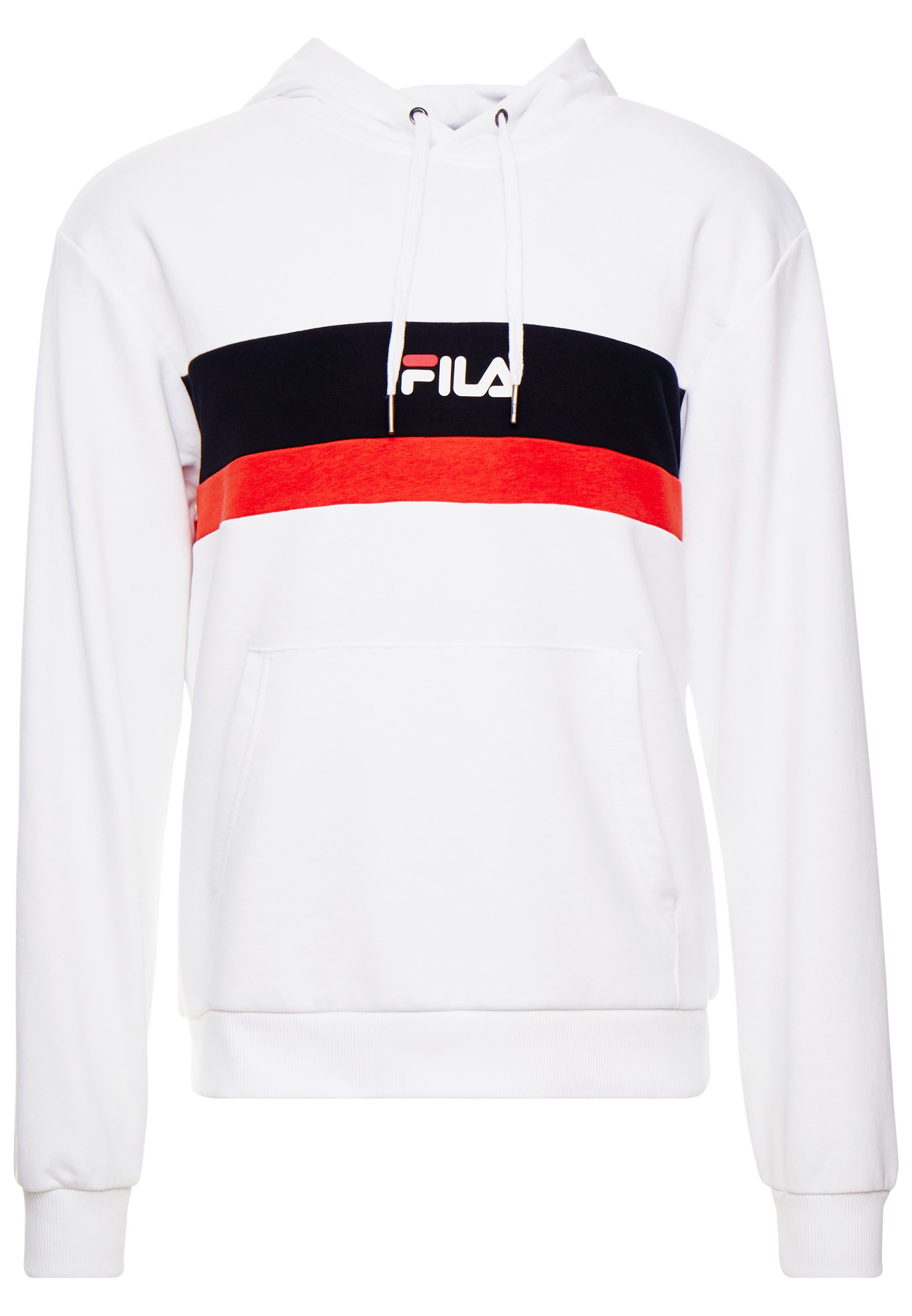 Fila RADOMIR HOODY Hoodie bright whitetrue redblack Fila HOODY Hoodie bright white Zalando.nl