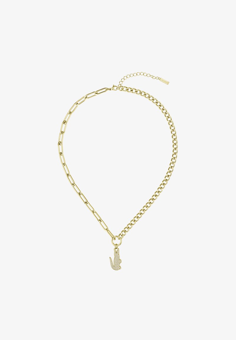 Lacoste CROCODILE - Collana - gold-coloured